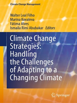 cover image of Climate Change Strategies